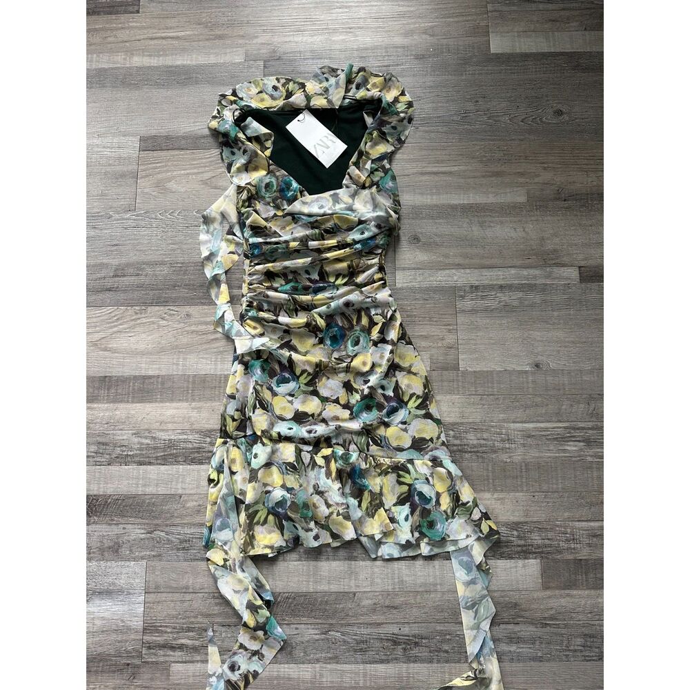NWT Zara Ruffle Dress